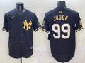 Men's New York Yankees Aaron Judge #99 Black Player Game Jersey