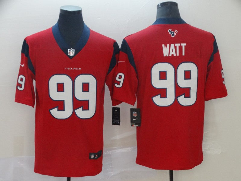Men's Houston Texans J.J. Watt Red Game Player Jersey