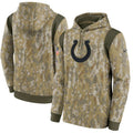 Men's Indianapolis Colts 2021 Salute to Service Hoodie Camouflage