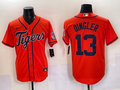 Men's Detroit Tigers Dillon Dingler Orange Limited Player Jersey