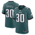 Philadelphia Eagles Jihaad Campbell Green 2025  Draft First Round Pick Game Jersey
