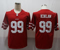 Men's San Francisco 49ers Javon Kinlaw Red Game Jersey