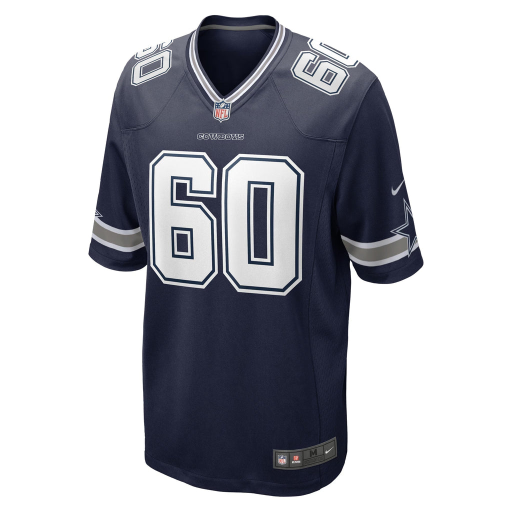 Dallas Cowboys Tyler Guyton Navy Player Game Jersey
