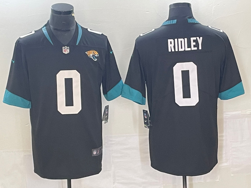 Men's Jacksonville Jaguars Calvin Ridley Black Game Jersey