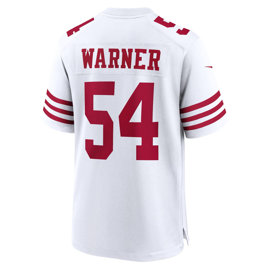 Fred Warner San Francisco 49ers    Game Jersey - White