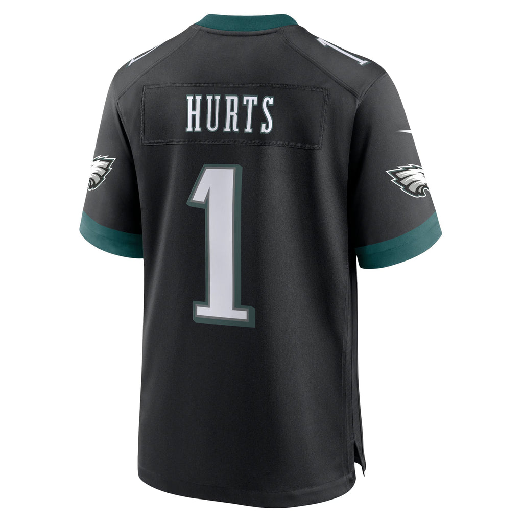 Philadelphia Eagles Jalen Hurts Black Alternate Game Jersey