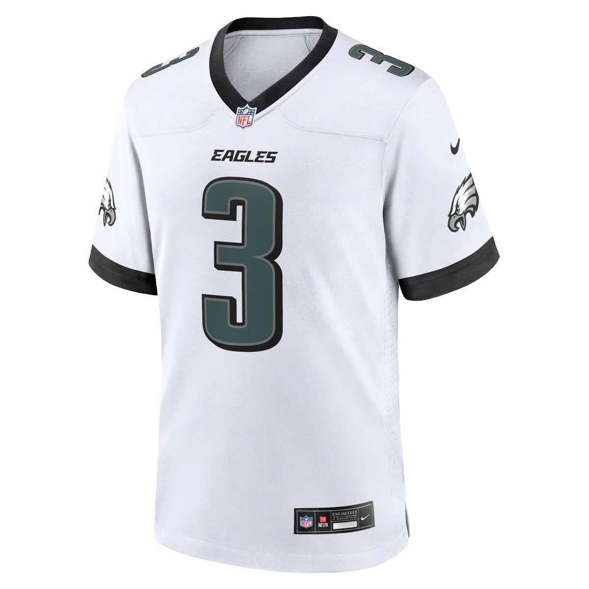 Nolan Smith Philadelphia Eagles  White Game Jersey - White