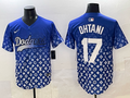 Men's Los Angeles Dodgers Shohei Ohtani #17 Royal Alternate Game Player Jersey
