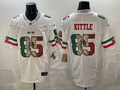 Men's San Francisco 49ers George Kittle #85 White Alternate Player Jersey