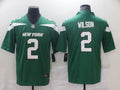 Men's New York Jets Zach Wilson Gotham Green Game Jersey