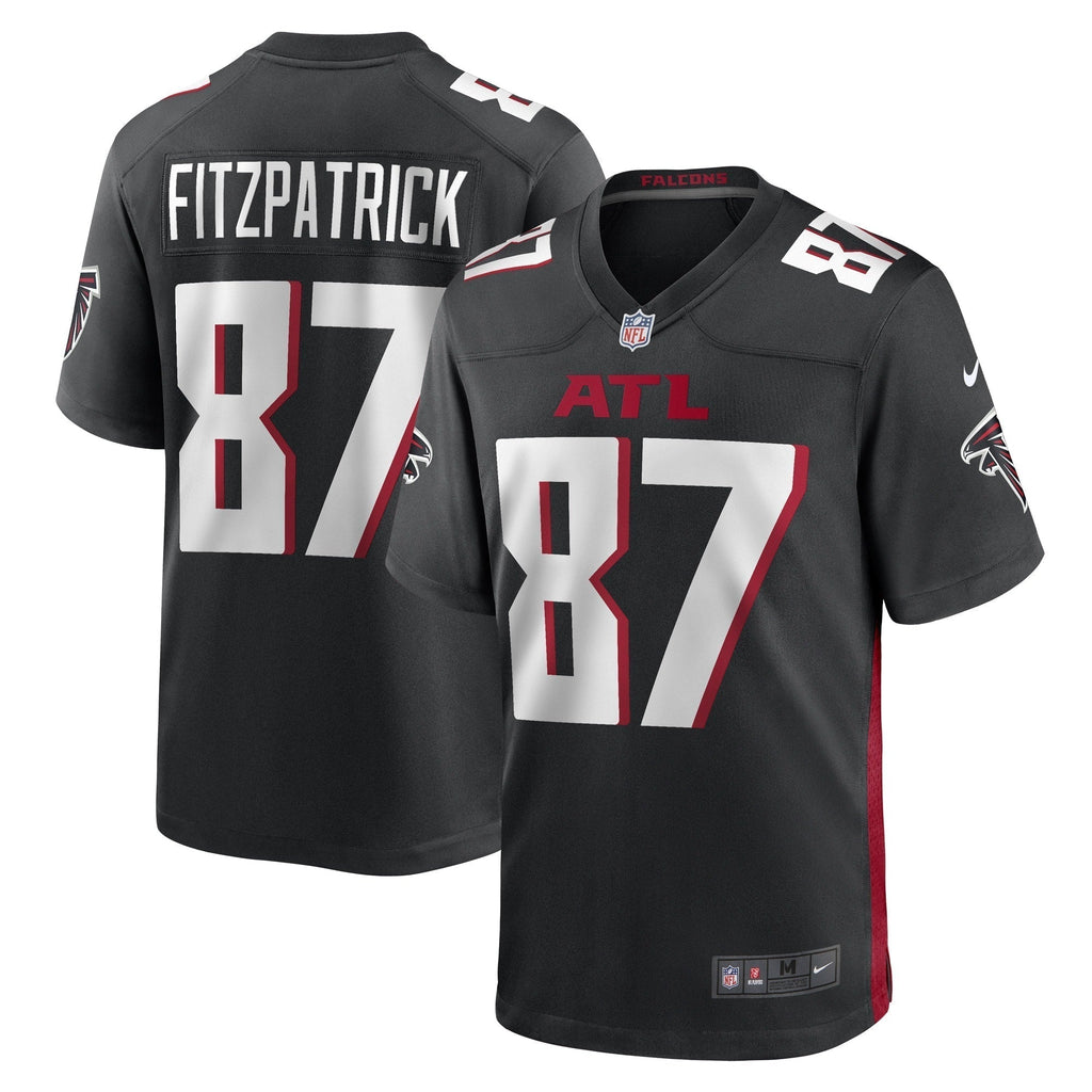 John FitzPatrick Atlanta Falcons  Game   Jersey - Black