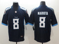 Men's Tennessee Titans Marcus Mariota Navy Game Jersey