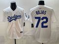Men's Los Angeles Dodgers Manny Rojas White Home Replica Jersey