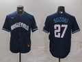 Men's Chicago Cubs Seiya Suzuki Navy City Connect Limited Player Jersey