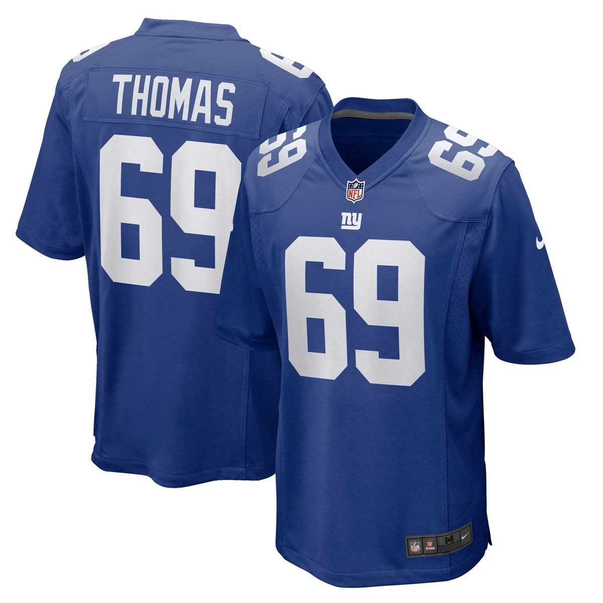 Jaylon Thomas New York Giants  Team Game Jersey -  Royal