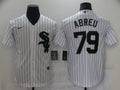 Men's Chicago White Sox Jose Abreu White Replica Baseball Jersey