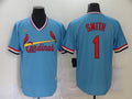 Men's St. Louis Cardinals Ozzie Smith Blue Replica Baseball Jersey