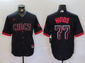 Men's Cincinnati Reds Rece Hinds Black City Connect Replica Player Jersey
