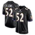 Baltimore Ravens Ray Lewis Black Retired Player Alternate Game Jersey