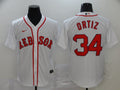 Men's Boston Red Sox David Ortiz White Replica Baseball Jersey