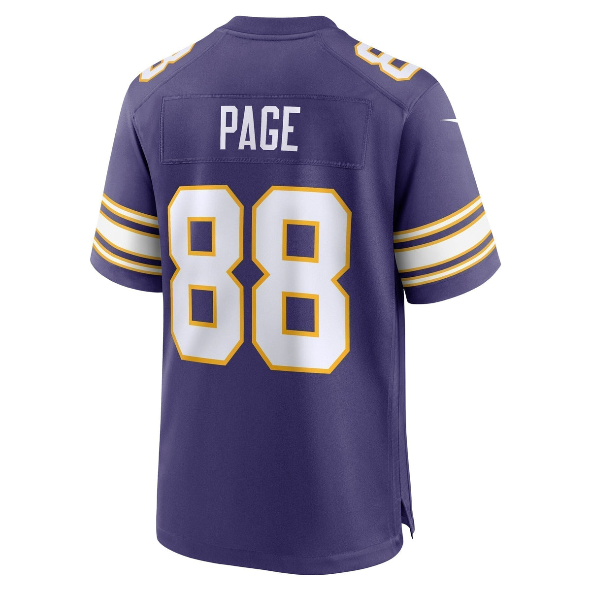 Alan Page Minnesota Vikings  Classic Retired   Jersey - Purple