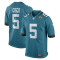 Andre Cisco Jacksonville Jaguars  Game   Jersey - Teal