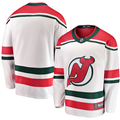 Men's New Jersey1 Devils White Alternate Breakaway Blank Player Jersey1