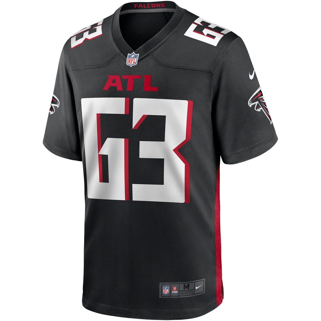 Chris Lindstrom Atlanta Falcons  Game Jersey - Black