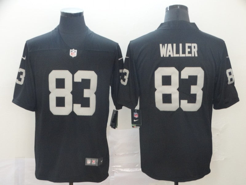 Men's Las Vegas Raiders Darren Waller Black Game Player Jersey