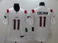 Men's New England Patriots Julian Edelman White Game Player Jersey