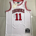 2024 New MN Slam Dunk 11# Rukawa Maple White S-XXL