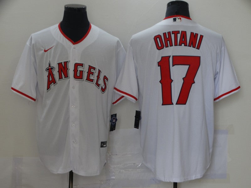 Men's Los Angeles Angels Shohei Ohtani  White Jersey