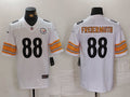 Men's Pittsburgh Steelers Pat Freiermuth White Game Jersey