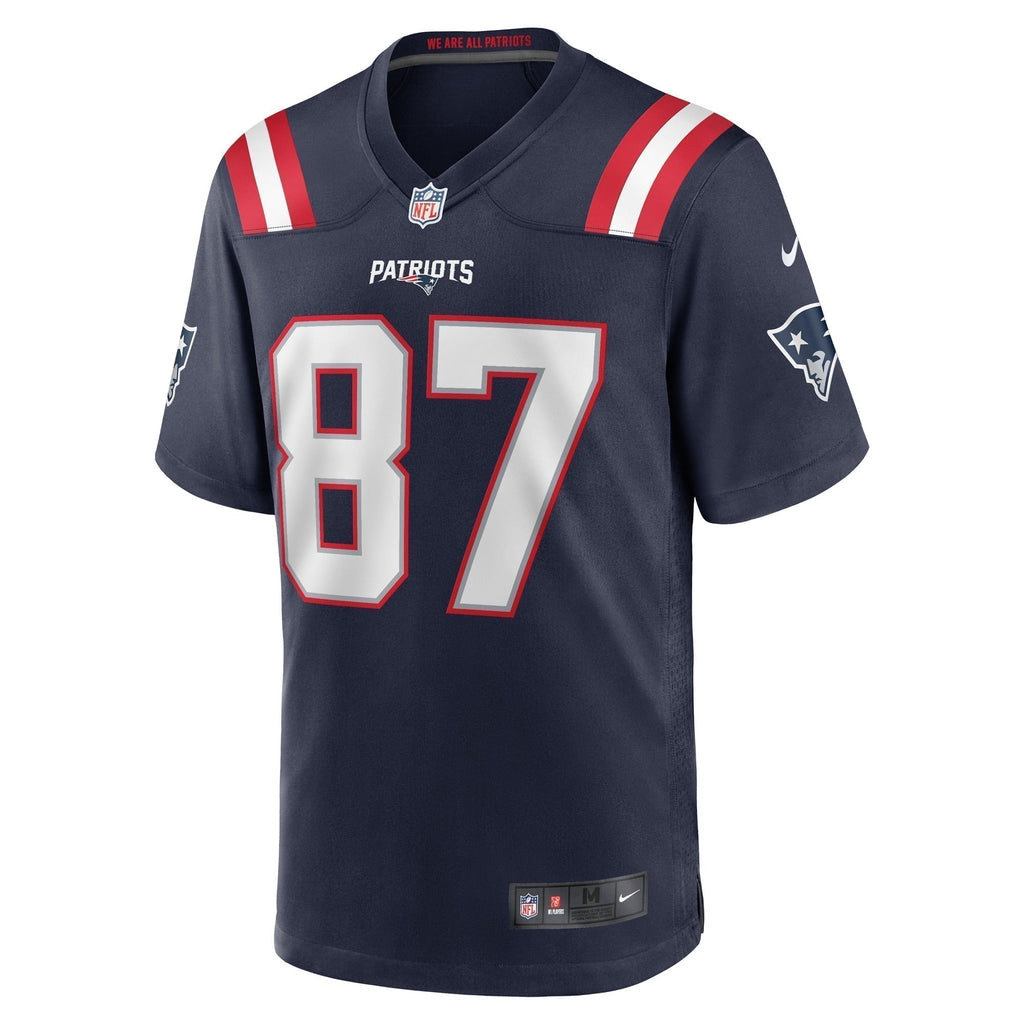 Matt Sokol New England Patriots  Game   Jersey - Navy