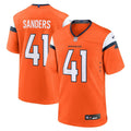 Drew Sanders Denver Broncos  Team Game Jersey -  Orange