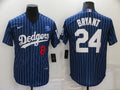 Men's Los Angeles Dodgers Kris Bryant -24 Blue Player Jersey