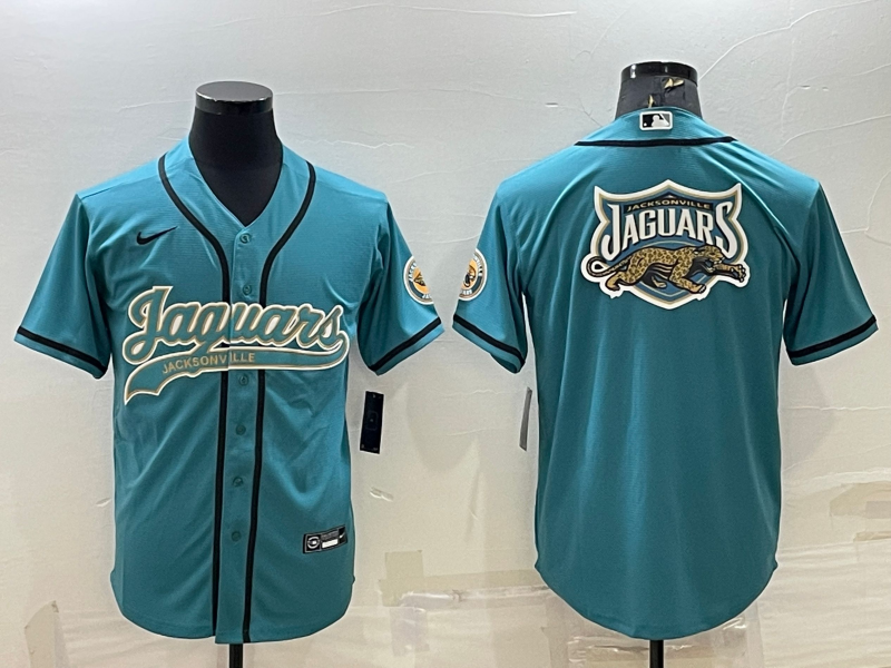 Men's Jacksonville Jaguars Teal Fashion Jersey1