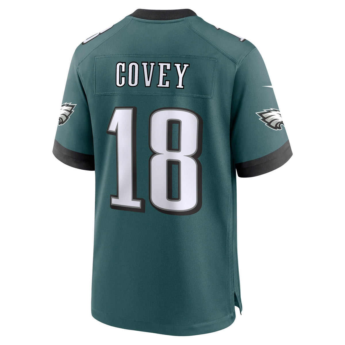 Britain Covey Philadelphia Eagles  Team Game Jersey - Midnight Green