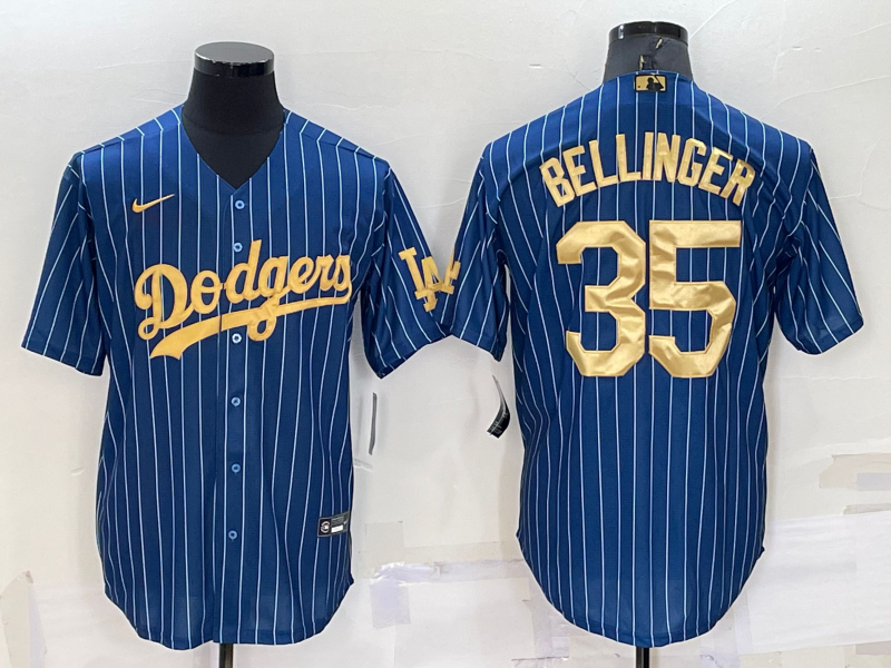 Men's Los Angeles Dodgers Cody Bellinger Blue Replica Game Jersey
