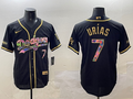 Men's Los Angeles Dodgers Julio Urias Black Limited Player Jersey