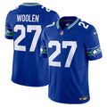 Seattle Seahawks Tariq Woolen Royal Alternate Vapor F.U.S.E. Limited Jersey