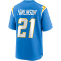 LA.Chargers #21 LaDainian Tomlinson Powder Blue Game Retired Player Jersey
