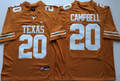Men's Texas Longhorns Earl Campbell Orange Replica Team Jersey