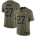 Tre'Davious White Buffalo Bills  Salute To Service Limited Jersey - Olive