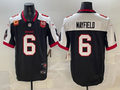Men's Tampa Bay Buccaneers Baker Mayfield #6 Black Game Player Jersey