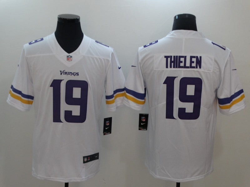 Men's Minnesota Vikings #19 Adam Thielen Jersey1 White