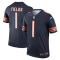 Justin Fields Chicago Bears  Legend Jersey - Navy
