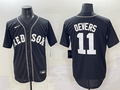 Men's Boston Red Sox Rafael Devers #11 Black Limited Player Jersey