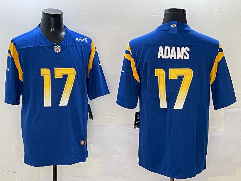 Men's Los Angeles Rams Davante Adams Royal Game Player Jersey