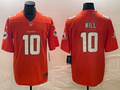 Men's Miami Dolphins Tyreek Hill Orange Game Jersey